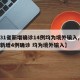【31省新增确诊14例均为境外输入,31省新增4例确诊 均为境外输入】